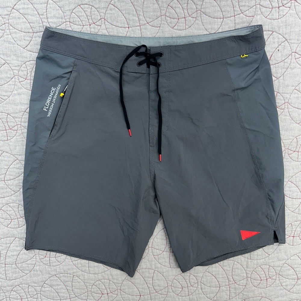 Florence Marine X Boardshorts Gray F1 Burgee Cordura / Men's 33